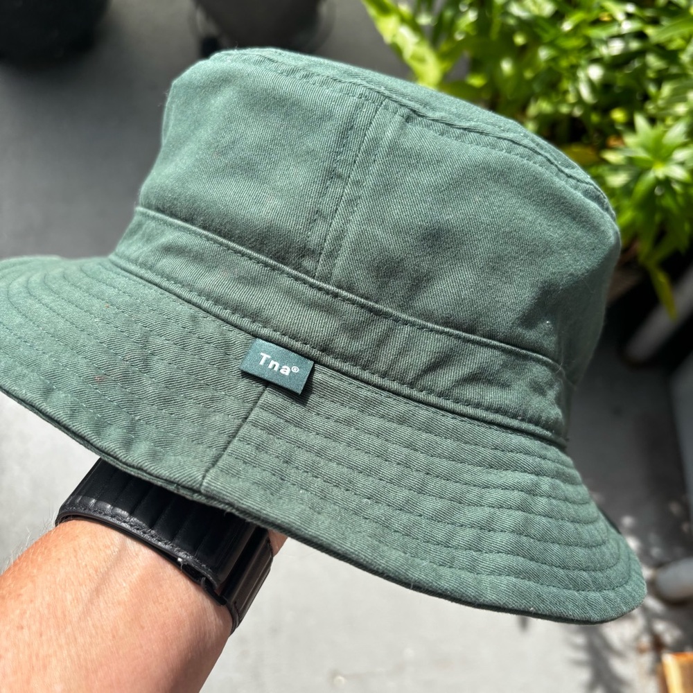 Aritzia Tna Olive Green Bucket Hat